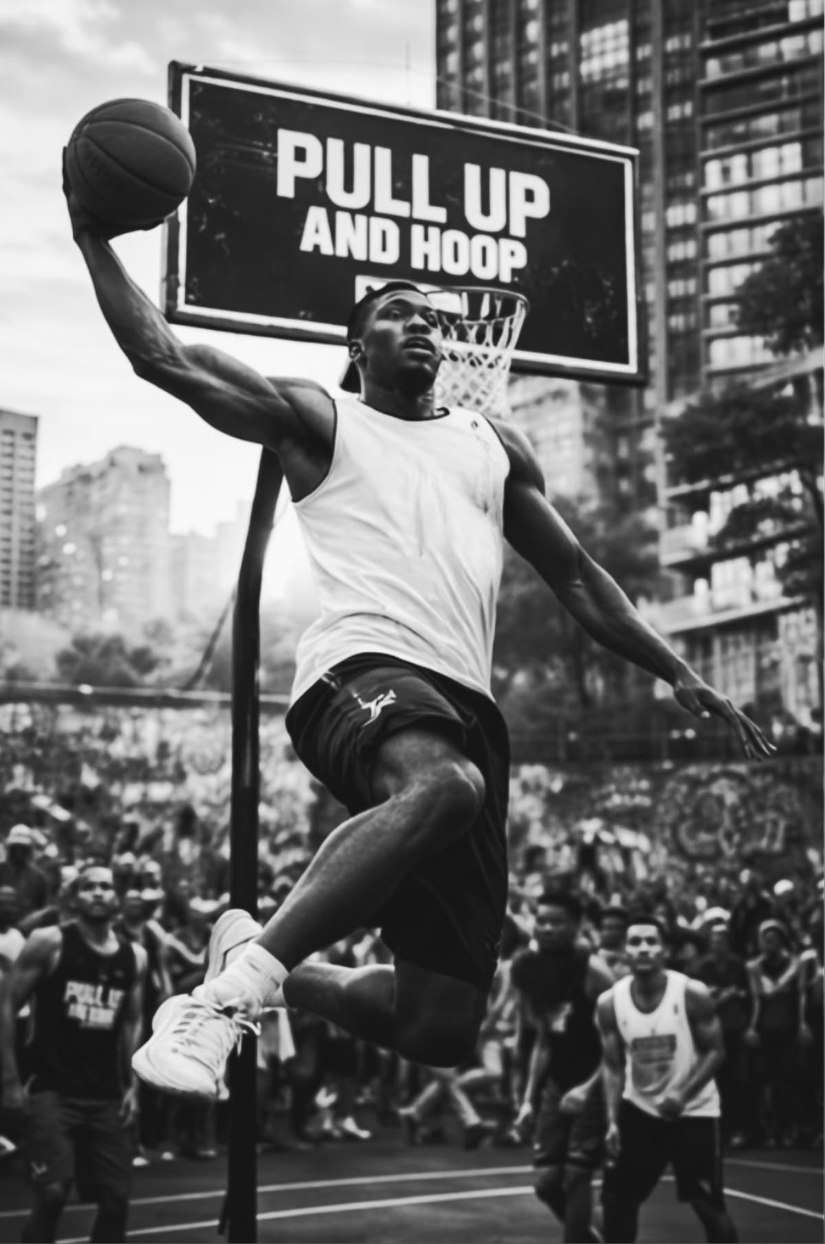 Pull Up & Hoop - Court scene